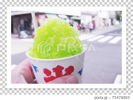 Film photo shaved ice Film photo shaved ice 75478803