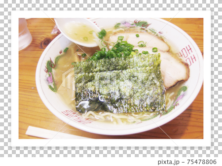 フィルム写真　ラーメン 75478806
