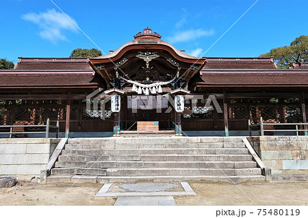 室津加茂神社(兵庫県たつの市) 室津加茂神社(兵庫県たつの市) 75480119