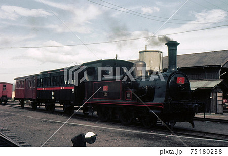 昭和45年　現役時代の加悦鉄道　加悦駅　 京都府 75480238