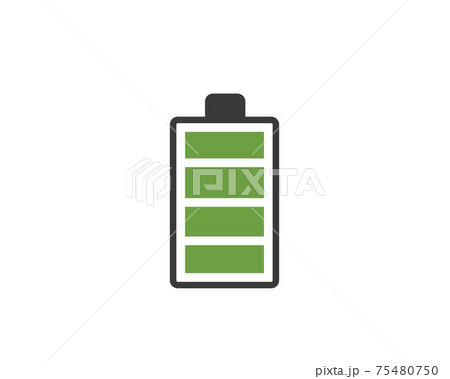battery icon logo illustration vector battery icon logo illustration vector 75480750
