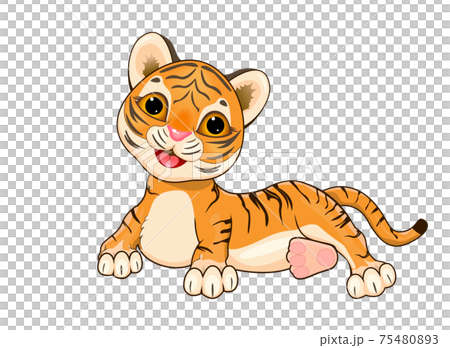 Little tiger cub 1 75480893