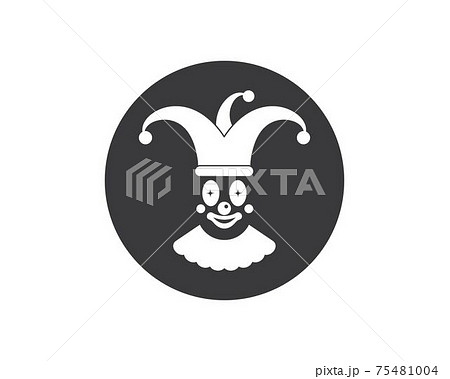 clown illustration vector icon design 75481004