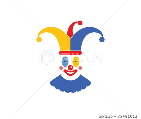 clown illustration vector icon design clown illustration vector icon design 75481013