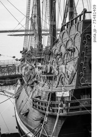 サン・ファン・バウティスタ号の復元船（宮城県石巻市・宮城県慶長使節船ミュージアム） 75481409