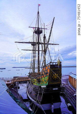 サン・ファン・バウティスタ号の復元船（宮城県石巻市・宮城県慶長使節船ミュージアム） 75481452