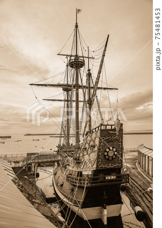 サン・ファン・バウティスタ号の復元船（宮城県石巻市・宮城県慶長使節船ミュージアム） 75481453