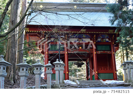 関東一のパワースポット　三峯神社 75482515
