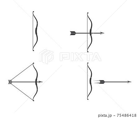 Arrow archery icon vector illustration Logo Template Arrow archery icon vector illustration Logo Template 75486418