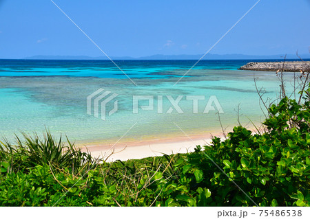 波照間島　ニシ浜 75486538