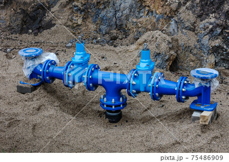 construction of new water supply system 75486909