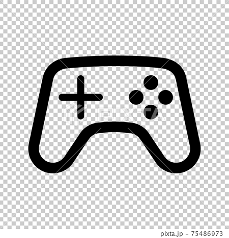 ゲームのコントローラーアイコンのイラスト素材