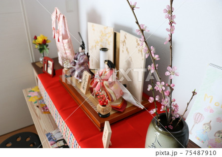 雛人形 桃の節句 立雛 立親王飾り 雛人形 桃の節句 立雛 立親王飾り 75487910