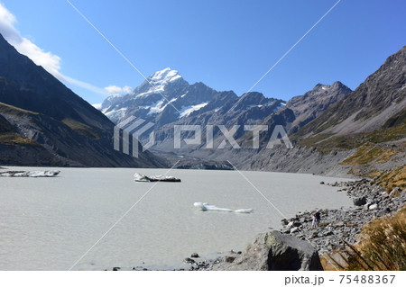 マウントクック、国立公園、アオラキ、登山、ニュージーランド(フッカーバレー・トラック) マウントクック、国立公園、アオラキ、登山、ニュージーランド(フッカーバレー・トラック) 75488367