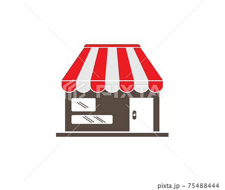 store icon logo vector illustration 75488444