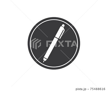 pen icon vector illustration design 75488616