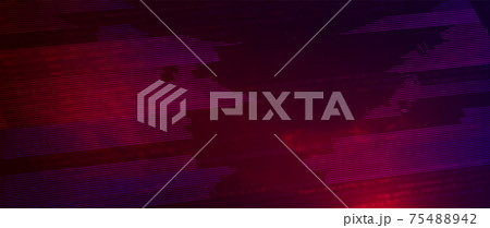 Abstract Technology Binary Code Dark Red Background Abstract Technology Binary Code Dark Red Background 75488942