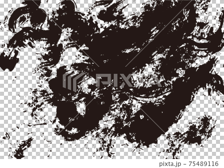 Japanese pattern brush frame 12.eps 75489116