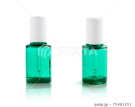 blue glass dropper serum bottle for cosmetic product design mockup isolated on white background blue glass dropper serum bottle for cosmetic product design mockup isolated on white background 75491351