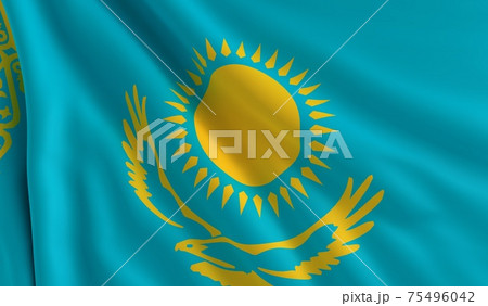 Flag of Kazakhstan 75496042