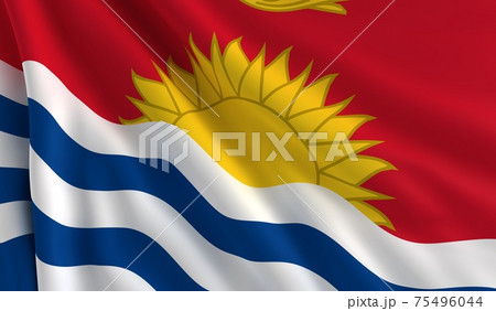 Flag of Kiribati 75496044