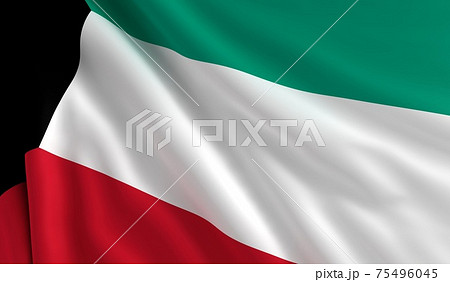 Flag of Kuwait 75496045