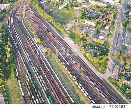 Train transportation theme 75496634