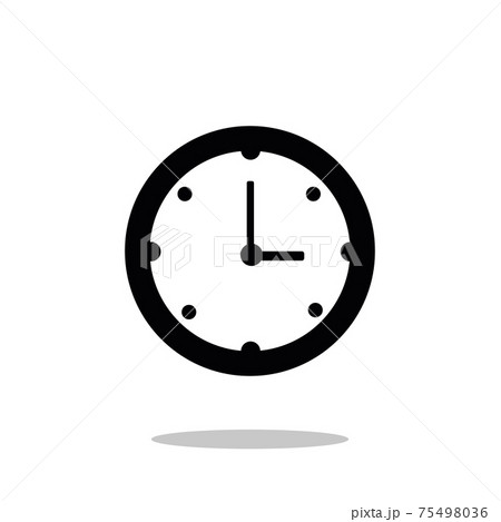 Watch Icon Vector. Simple flat symbol. Illustration pictogram Watch Icon Vector. Simple flat symbol. Illustration pictogram 75498036