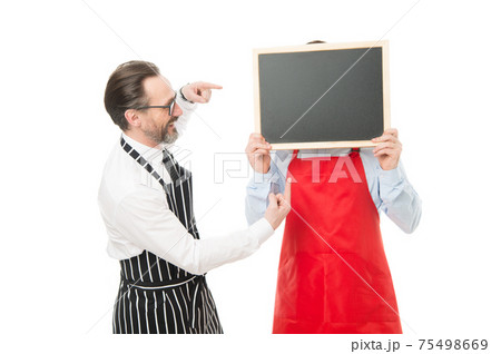 Workers wanted. Hipster bartender show blackboard Workers wanted. Hipster bartender show blackboard 75498669