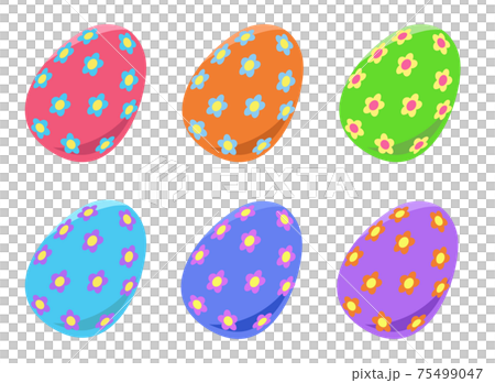 復活節彩蛋花紋 75499047