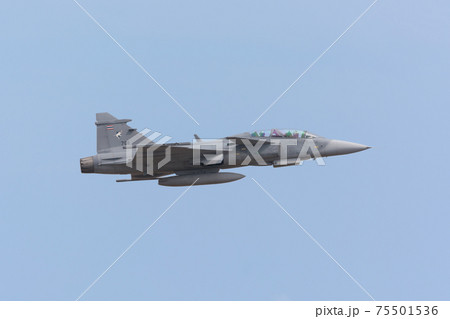 タイ空軍サーブJAS39Dグリペン離陸 タイ空軍サーブJAS39Dグリペン離陸 75501536