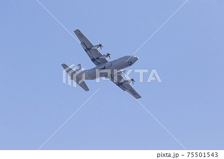 ロッキード・マーティンC-130J 羽村市上空 75501543