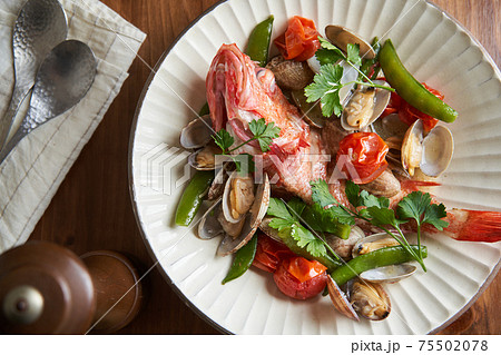 キンキのアクアパッツァ 75502078