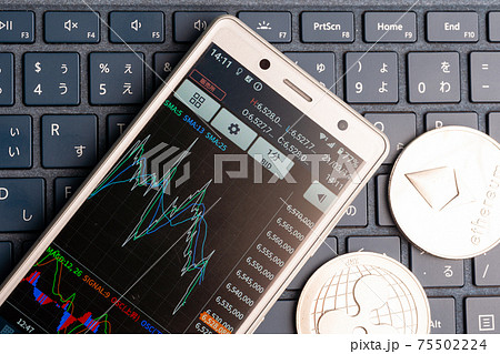 仮想通貨のイメージ 75502224