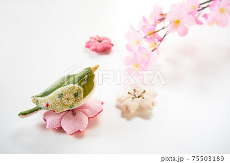 ちりめん細工 春のイメージ ちりめん細工 春のイメージ 75503189