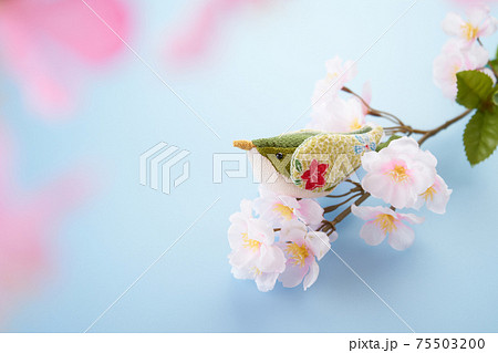 ちりめん細工　春のイメージ 75503200