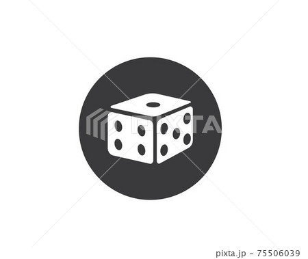 dice cubes icon vector illustration design 75506039