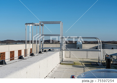 The emergency stairs The emergency stairs 75507254