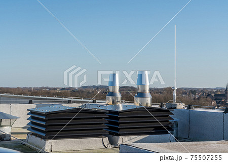 Chimney on the roof 75507255