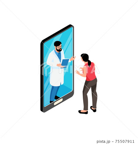 Connect With Doctor Composition 75507911