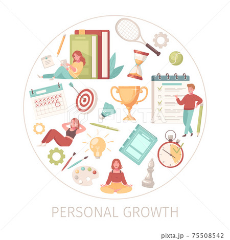 Personal Growth Round Composition 75508542
