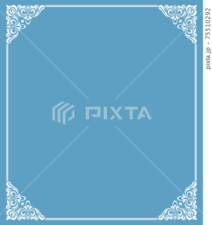 Decorative frame Elegant vector element for design Decorative frame Elegant vector element for design 75510292