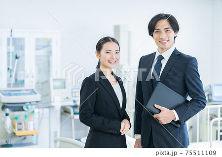 病院 Mr 医療 医薬情報担当者 医療事務の写真素材