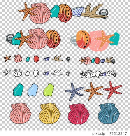 手繪巨浪插畫/配件線組 手繪巨浪插畫/配件線組 75512247