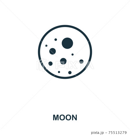 Moon png web UI icon  Premium Icons Sticker - rawpixel