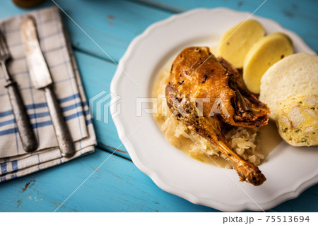 Czech baked duck 75513694