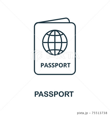 Passport icon Stock Photo by ©get4net 4522467