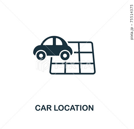 Car Location icon. Premium style design from icon collection. UI and UX. Pixel perfect Car Location icon for web design, apps, software, print usage. Car Location icon. Premium style design from icon collection. UI and UX. Pixel perfect Car Location icon for web design, apps, software, print usage. 75514375