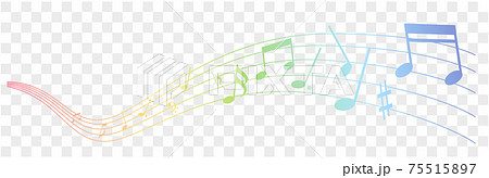 音符 楽譜 音楽記号 75515897