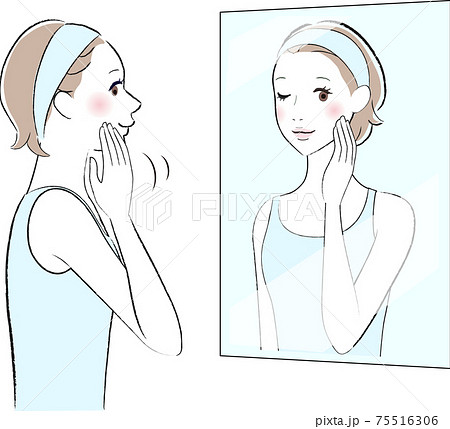スキンケア 女性 スキンケア 女性 75516306